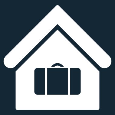 Tavuk Cafe düz vektör simgesi