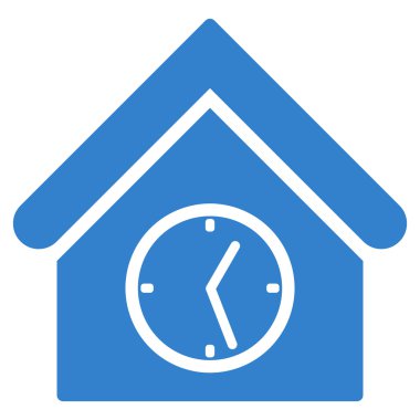 Tavuk Cafe düz vektör simgesi