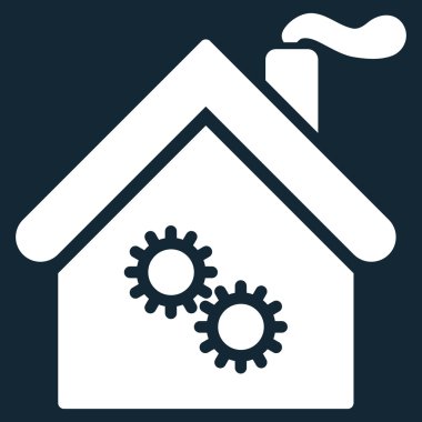 Tavuk Cafe düz vektör simgesi