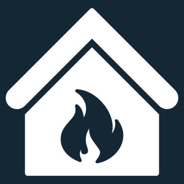 Tavuk Cafe düz vektör simgesi