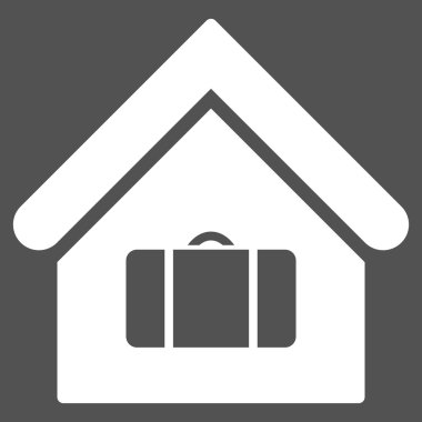 Tavuk Cafe düz vektör simgesi