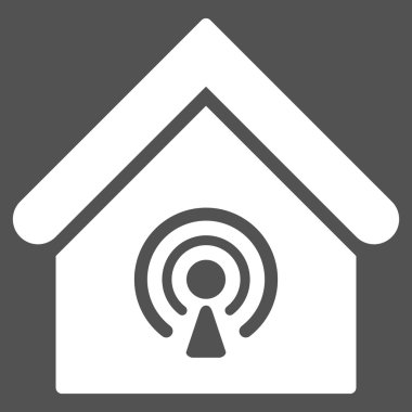 Tavuk Cafe düz vektör simgesi