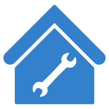 Tavuk Cafe düz vektör simgesi