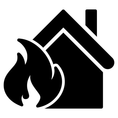 Tavuk Cafe düz vektör simgesi