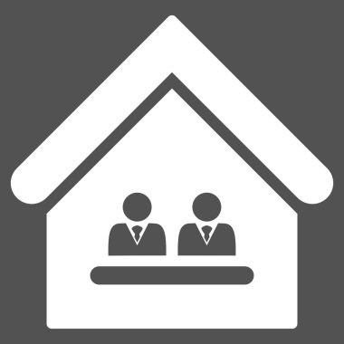 Tavuk Cafe düz vektör simgesi