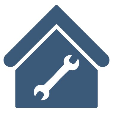 Tavuk Cafe düz vektör simgesi