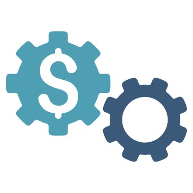 Mali vites düz vektör simgesi