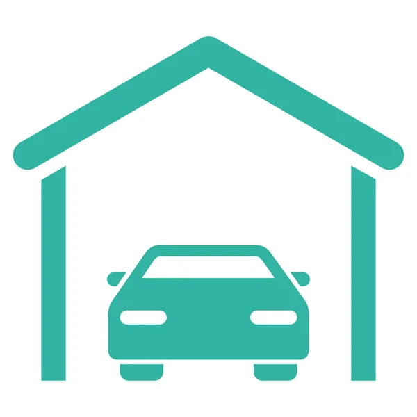 Auto Garage platte Vector Icon — Stockvector