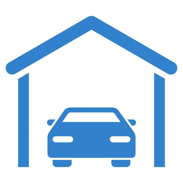 Auto Garage platte Vector Icon — Stockvector