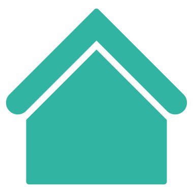 Tavuk Cafe düz vektör simgesi