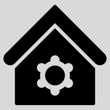 Tavuk Cafe düz vektör simgesi