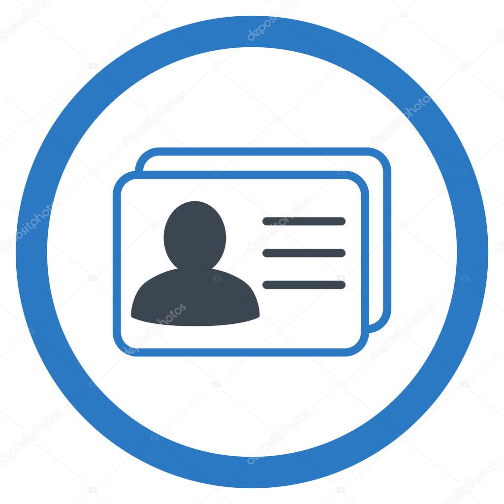 Account Cards Rounded Vector Icon