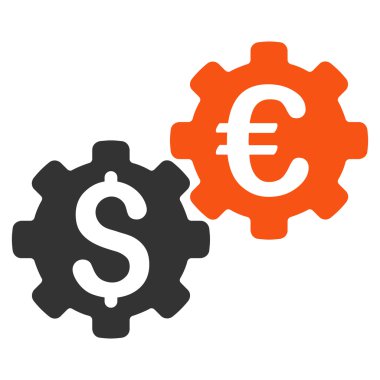 Mali mekanik düz vektör simgesi