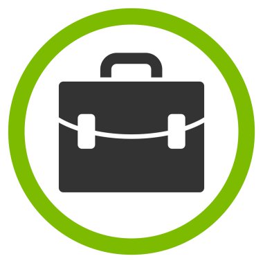 Büyük düz yuvarlak vektör simgesi