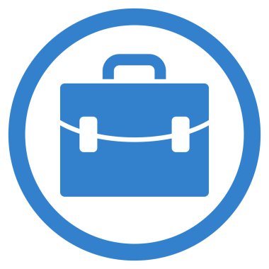 Büyük düz yuvarlak vektör simgesi