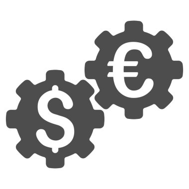 Mali mekanik düz vektör simgesi