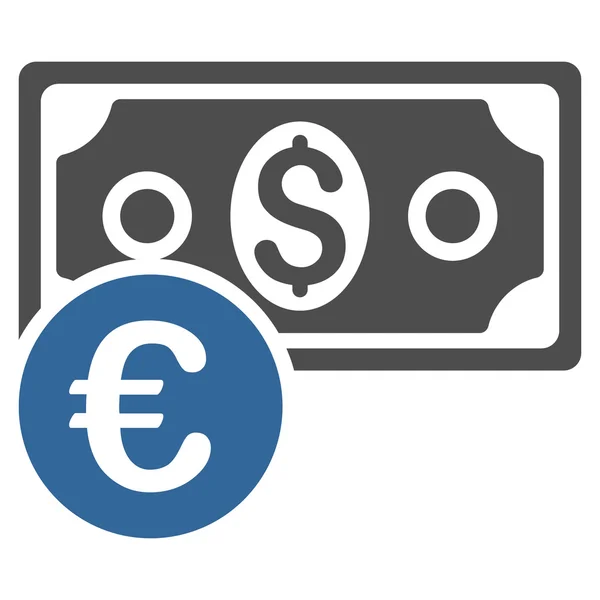 Währung Bargeld Flatrate Glyphen-Symbol — Stockfoto