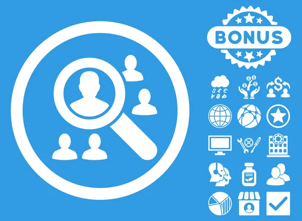 Explore pacientes Flat Vector Icon com bônus —  Vetores de Stock