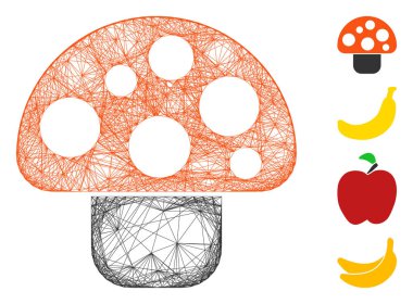 Ağ Mantar Vektör Ağı