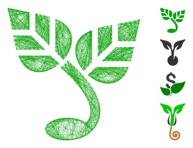 Ağ Filizi Vektör Ağı