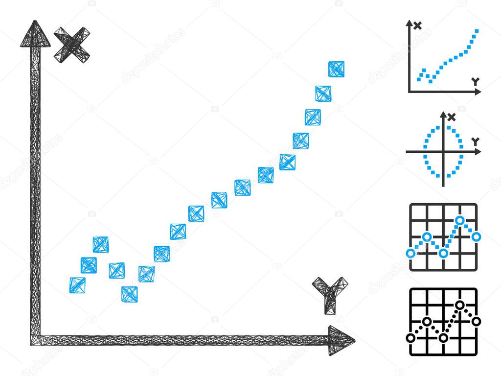 Linear Function Plot Vector Mesh