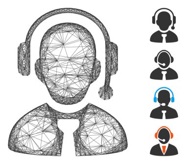 Çağrı Merkezi Şefi Vektör AğıName