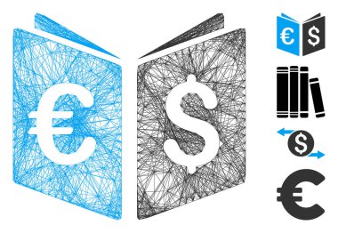 Ağ Para Birimi Kitap Vektörü Ağı