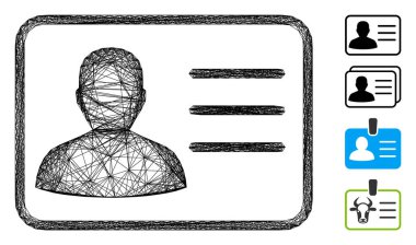 Yumurtadan Çıkan Kullanıcı Kartı Vektör Ağı