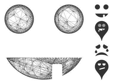Ağ Cadısı Güleç Vektör Ağı