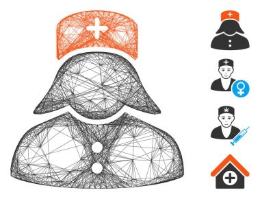 Ağ Hemşire Vektör Ağı