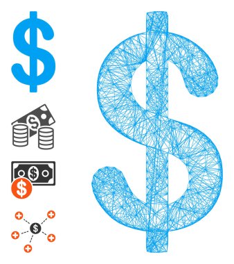 Ağ Doları Vektör Ağı
