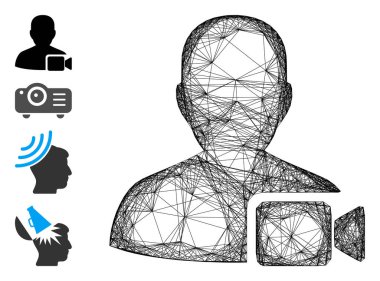 Yumurtadan Çıkan Kullanıcı Video Vektör Ağı