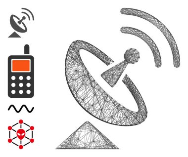 Ağ Radyo Teleskop Vektör Ağı