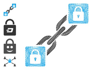 Yumurtadan Çıkan Kilit Engelleme Vektör Ağı