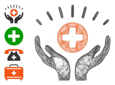 Ağ Tıbbi Refah Vektör Ağı