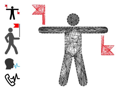 Doğrusal Sinyal Bayrakları Vektör Ağı