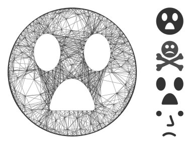 Ağ Mucizesi Gülen Vektör Ağı