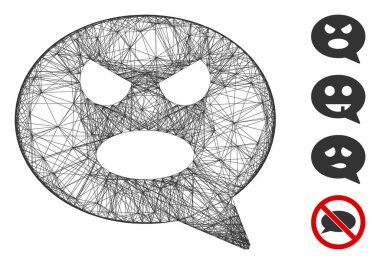 Yumurtadan Çıkan Gülücük Mesajı Vektör Ağı