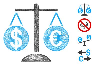 Ağ Forex Pazar Ölçeklendirmesi Vektör Ağı