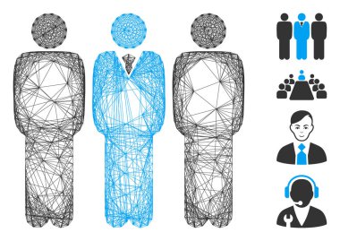 Ağ Takım Yöneticisi Vektör Ağı
