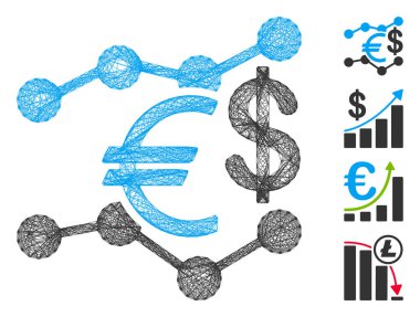 Yumurtadan Çıkan Para Eğilimi Vektör Ağı