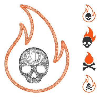 Ağ Cehennem Ateşi Vektör Ağı