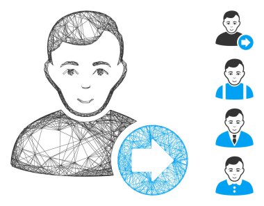 İzleyen Kullanıcı Vektör Ağı