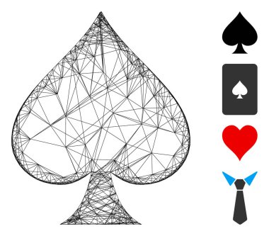 Yumurtadan Çıkan Maça Giysi Vektör Ağı