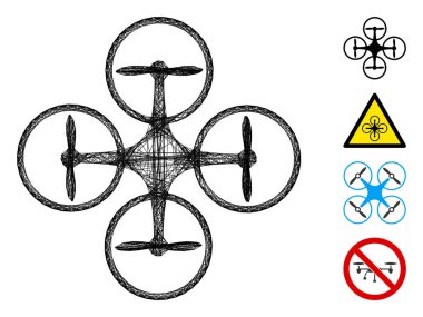 Yumurtadan Çıkan Nanokopter Vektör Ağı