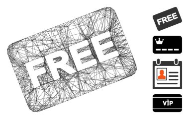 Yumurtadan Çıkan Serbest Kart Vektör Ağı