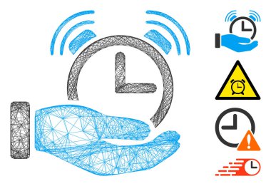 Ağ Alarm Hizmeti Vektör Ağı