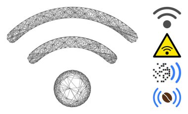 Ağ Wi-Fi Vektör Ağı