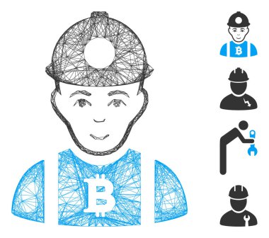 Doğrusal Bitcoin Madenci Vektör Ağı