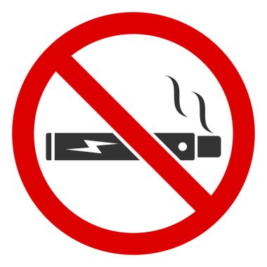 Düz Raster Vaping Simgesi Yok